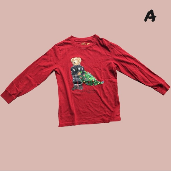 Ralph Lauren Other - Polo bear holiday long sleeve t-shirt